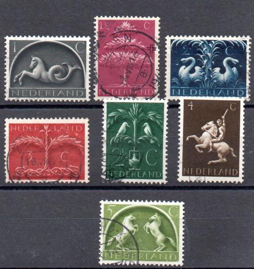 Niederlande Jahr 1943 Nr. Yvert 595/01 (o)